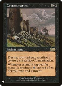 Contamination - The List Reprints - Magic: The Gathering card