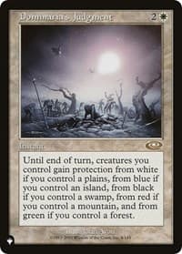 Dominaria's Judgment - The List Reprints - Magic: The Gathering card