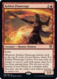 Keldon Flamesage - Prerelease Cards - Magic: The Gathering card