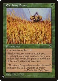 Elephant Grass - The List Reprints - Magic: The Gathering card