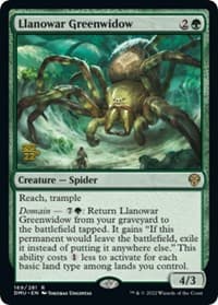 Llanowar Greenwidow - Prerelease Cards - Magic: The Gathering card