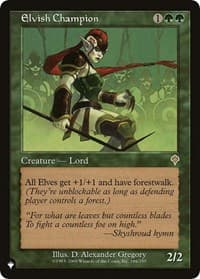Elvish Champion - The List Reprints - Magic: The Gathering card