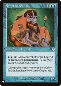 Empress Galina - The List Reprints - Magic: The Gathering card