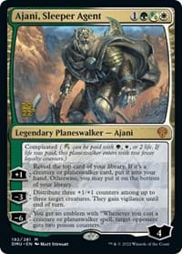 Ajani, Sleeper Agent - Prerelease Cards - Magic: The Gathering card