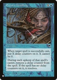 Ertai's Meddling - The List Reprints - Magic: The Gathering card