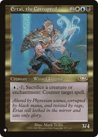 Ertai, the Corrupted - The List Reprints - Magic: The Gathering card
