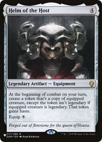 Helm of the Host - The List Reprints - Magic: The Gathering card