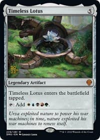 Timeless Lotus - Prerelease Cards - Magic: The Gathering card