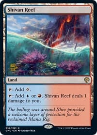 Shivan Reef - Prerelease Cards - Magic: The Gathering card