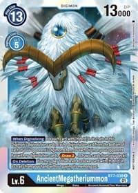 AncientMegatheriummon (Event Pack 3) - Next Adventure - Digimon Card Game card