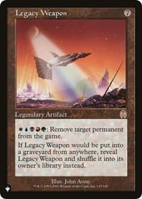 Legacy Weapon - The List Reprints - Magic: The Gathering card