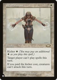 Orim's Chant - The List Reprints - Magic: The Gathering card