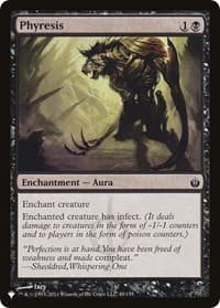 Phyresis - The List Reprints - Magic: The Gathering card