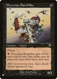 Phyrexian Battleflies - The List Reprints - Magic: The Gathering card