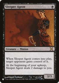 Sleeper Agent - The List Reprints - Magic: The Gathering card