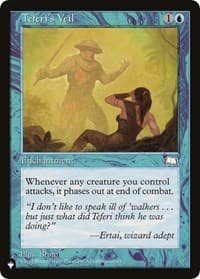 Teferi's Veil - The List Reprints - Magic: The Gathering card