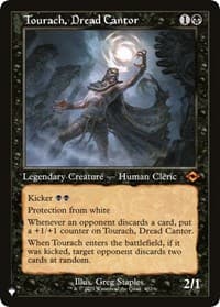 Tourach, Dread Cantor (Retro Frame) - The List Reprints - Magic: The Gathering card
