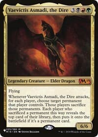 Vaevictis Asmadi, the Dire - The List Reprints - Magic: The Gathering card