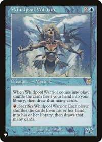 Whirlpool Warrior - The List Reprints - Magic: The Gathering card