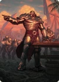 Karn, Living Legacy Art Card (1/81) - Art Series: Dominaria United - Magic: The Gathering card