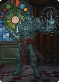 Karn, Living Legacy Art Card (2/81) - Art Series: Dominaria United - Magic: The Gathering card