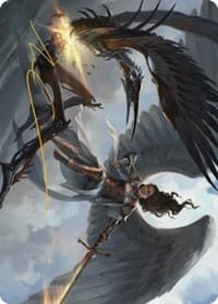 Destroy Evil Art Card (Gold-Stamped Signature) - Art Series: Dominaria United - Magic: The Gathering card