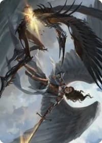 Destroy Evil Art Card - Art Series: Dominaria United - Magic: The Gathering card