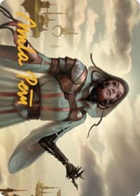 Phyrexian Missionary Art Card (Gold-Stamped Signature) - Art Series: Dominaria United - Magic: The Gathering card