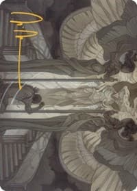 Prayer of Binding Art Card (Gold-Stamped Signature) - Art Series: Dominaria United - Magic: The Gathering card