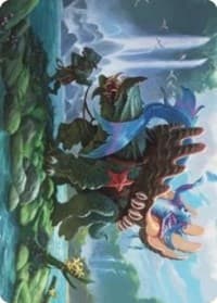 Vodalian Mindsinger Art Card - Art Series: Dominaria United - Magic: The Gathering card