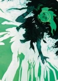 Bone Splinters Art Card - Art Series: Dominaria United - Magic: The Gathering card