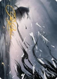 Shadow Prophecy Art Card (Gold-Stamped Signature) - Art Series: Dominaria United - Magic: The Gathering card