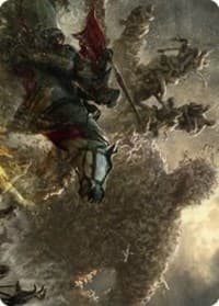Writhing Necromass Art Card - Art Series: Dominaria United - Magic: The Gathering card