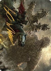 Writhing Necromass Art Card (Gold-Stamped Signature) - Art Series: Dominaria United - Magic: The Gathering card