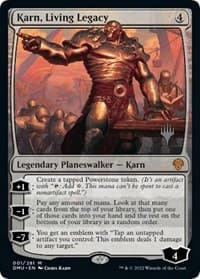 Karn, Living Legacy - Promo Pack: Dominaria United - Magic: The Gathering card