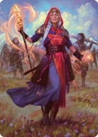Jaya, Fiery Negotiator Art Card (34/81) - Art Series: Dominaria United - Magic: The Gathering card