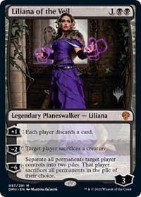 Liliana of the Veil - Promo Pack: Dominaria United - Magic: The Gathering card