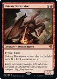 Shivan Devastator - Promo Pack: Dominaria United - Magic: The Gathering card