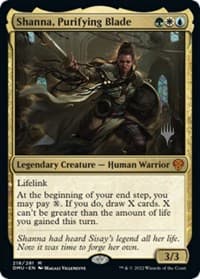 Shanna, Purifying Blade - Promo Pack: Dominaria United - Magic: The Gathering card