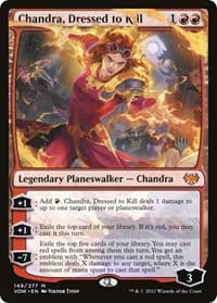 Chandra, Dressed to Kill - Promo Pack: Dominaria United - Magic: The Gathering card