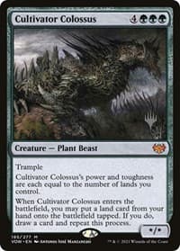 Cultivator Colossus - Promo Pack: Dominaria United - Magic: The Gathering card