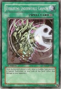 Everliving Underworld Cannon - Crossroads of Chaos - YuGiOh card