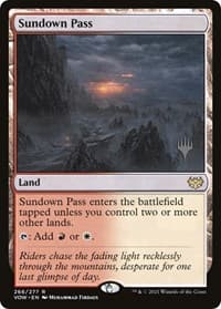Sundown Pass - Promo Pack: Dominaria United - Magic: The Gathering card