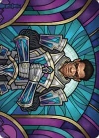 Aron, Benalia's Ruin Art Card - Art Series: Dominaria United - Magic: The Gathering card