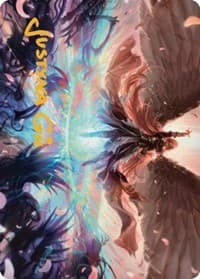 Iridian Maelstrom Art Card (Gold-Stamped Signature) - Art Series: Dominaria United - Magic: The Gathering card