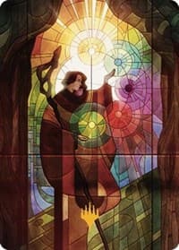 Jodah, the Unifier Art Card (Gold-Stamped Signature) - Art Series: Dominaria United - Magic: The Gathering card