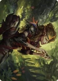Meria, Scholar of Antiquity Art Card - Art Series: Dominaria United - Magic: The Gathering card