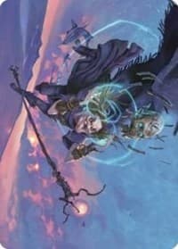 Zur, Eternal Schemer Art Card (56/81) - Art Series: Dominaria United - Magic: The Gathering card