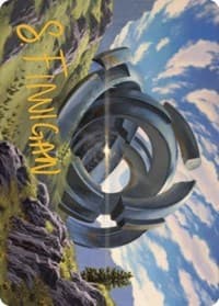 Thran Portal Art Card (Gold-Stamped Signature) - Art Series: Dominaria United - Magic: The Gathering card