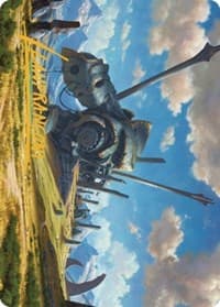 Plains Art Card (62/81) (Gold-Stamped Signature) - Art Series: Dominaria United - Magic: The Gathering card
